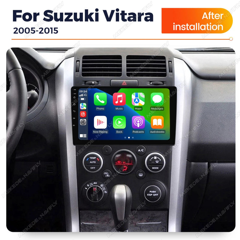 Autoradio CarPlay Suzuki Grand Vitara 3 (2005-2015) – Écran 9 pouces, Android 14, 2 Go + 32 Go, vue 2