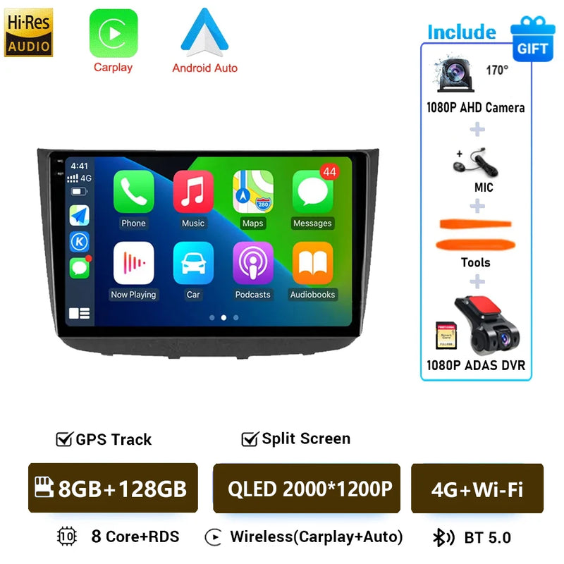 Autoradio CarPlay Mercedes Vito Viano W639 (2003-2015) – Écran QLED 10 pouces, vue 11