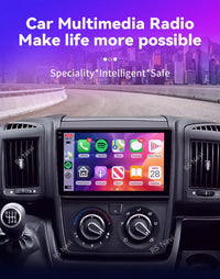 Autoradio CarPlay Fiat Ducato, Peugeot Boxer et Citroën Jumper (2007-2015) – Écran 9 pouces, jusqu'à 16 Go + 256 Go, vue 8