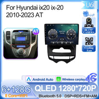 Autoradio CarPlay Hyundai ix20 (2010-2023) – Écran 9 pouces, jusqu'à 12 Go + 256 Go, vue 45