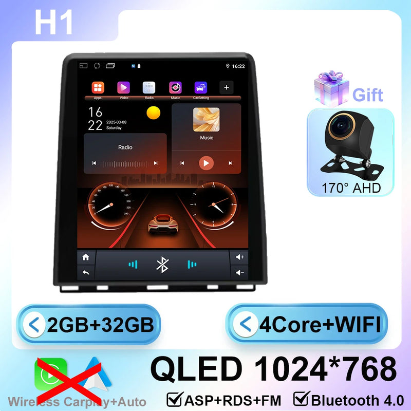 Autoradio CarPlay Renault Clio 5 (2019-2021) – Écran vertical 9,7 pouces, jusqu'à 8 Go + 256 Go, vue 28