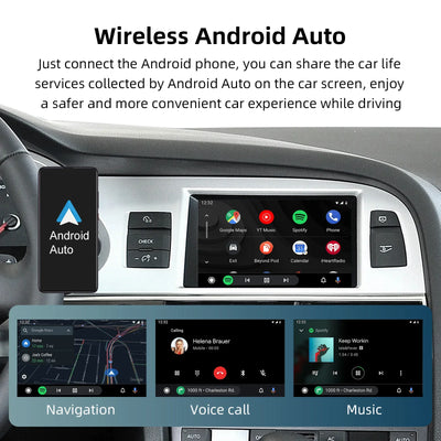 Interface CarPlay Android Auto pour Audi A6 et Q7 MMI 3G