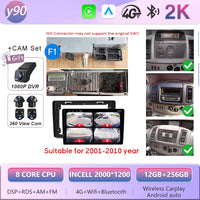 Autoradio CarPlay Renault Trafic 2, Opel Vivaro A et Nissan Primastar (2001-2014) – Écran tactile, jusqu'à 12 Go + 256 Go, vue 32