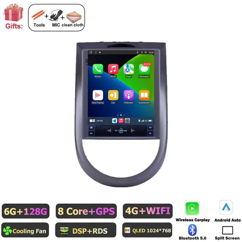 Autoradio CarPlay Kia Soul (2010-2013) – Écran vertical 9,7 pouces, jusqu'à 8 Go + 256 Go, vue 41