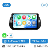 Autoradio CarPlay Fiat 500 (2010-2017) – Écran 9 pouces, sans fil, jusqu'à 8 Go + 256 Go, vue 36