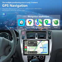 Autoradio CarPlay Hyundai Tucson (2004-2009) – Écran 10 pouces, jusqu'à 16 Go + 256 Go, vue 5