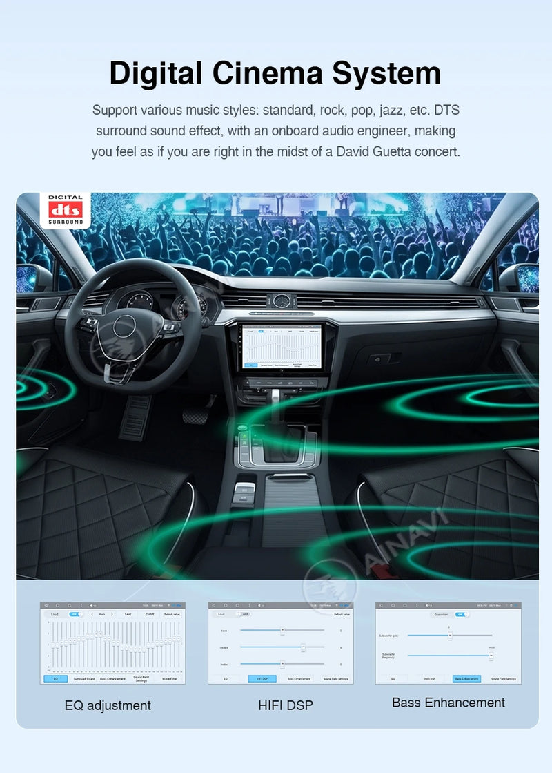 Autoradio CarPlay Fiat 500 (2010-2017) – Écran 9 pouces, sans fil, jusqu'à 8 Go + 256 Go, vue 27