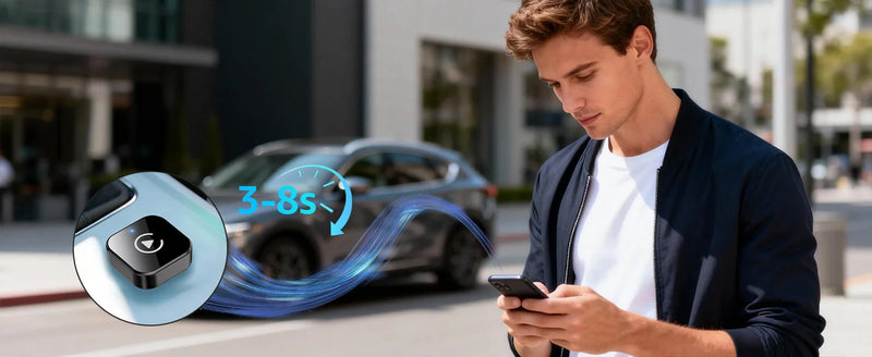 Adaptateur CarPlay Sans Fil Mini – CarPlay et Android Auto, 6 Coloris, Wi-Fi Double Bande, vue 12