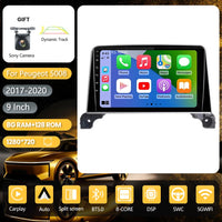 Autoradio CarPlay Peugeot 3008 et 5008 (2017-2020) – Écran 9 pouces, Android 16, vue 16