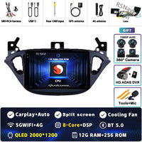 Autoradio CarPlay Opel Corsa E (2014-2019) et Adam (2013-2016) – Écran 9 pouces 2K, jusqu'à 12 Go + 256 Go, vue 22