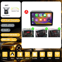 Autoradio CarPlay Fiat Ducato, Peugeot Boxer et Citroën Jumper (2007-2015) – Écran 9 pouces, jusqu'à 16 Go + 256 Go, vue 45
