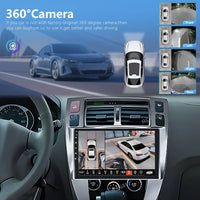 Autoradio CarPlay Hyundai Tucson (2004-2009) – Écran 10 pouces, jusqu'à 16 Go + 256 Go, vue 3