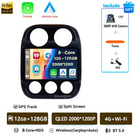 Autoradio CarPlay Jeep Compass et Patriot (2010-2016) – Écran QLED, sans fil, vue 13