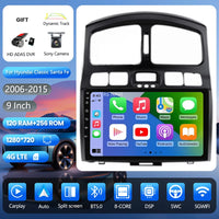 Autoradio CarPlay Hyundai Santa Fe Classic et SM (2006-2012) – Écran QLED 9 pouces, vue 38
