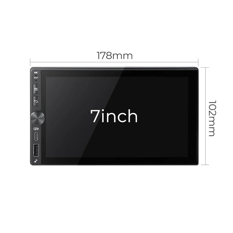 Autoradio CarPlay 2 DIN Universel – Écran 7 Pouces, Android, 2 Go ou 4 Go, vue 12