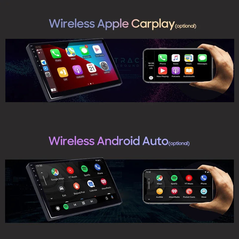 Autoradio CarPlay Opel Astra H (2006-2014) – Écran 9 pouces sans fil, jusqu'à 12 Go + 256 Go, vue 3