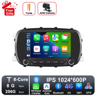 Autoradio CarPlay Fiat 500X (2014-2020) – Écran IPS 7 pouces, jusqu'à 8 Go + 256 Go, vue 29