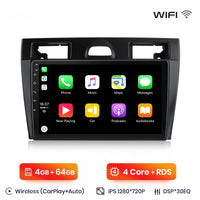 Autoradio CarPlay Ford Fiesta (2002-2008) – Écran IPS, 4 Go / 64 Go