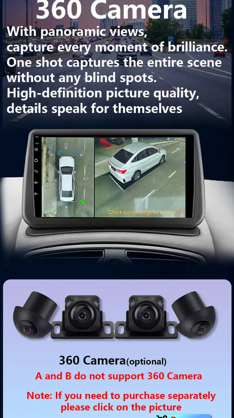 Autoradio CarPlay Nissan Juke (2011-2016) – Écran 9 pouces, Android 15, option écran 2K, vue 21