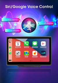 Écran CarPlay Portable 10,1 Pouces – Sans Fil, Dashcam 4K en Option, vue 22