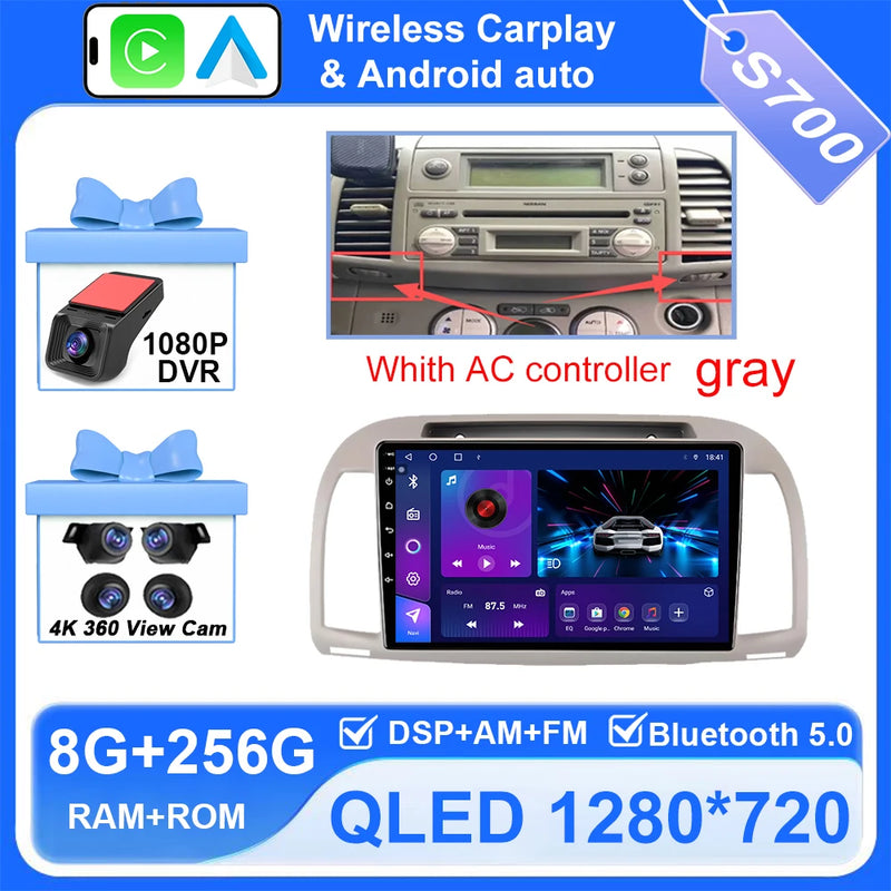 Autoradio CarPlay Nissan Micra K12 (2002-2010) – Écran 9 pouces, jusqu'à 12 Go + 256 Go, vue 21