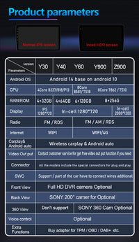 Autoradio CarPlay Volkswagen Polo 4 (2004-2009) – Écran 9 pouces, cadre noir ou argent, vue 7