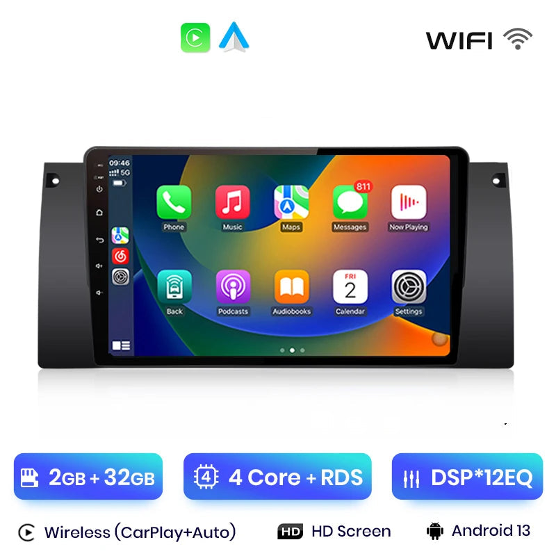 CARPLAY BMW E39 (1995-2003) F2