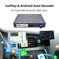 Boîtier CarPlay Audi A6 (2009-2011) et Q7 (2010-2015) – MMI 3G, écran 6,5 ou 7 pouces conservé