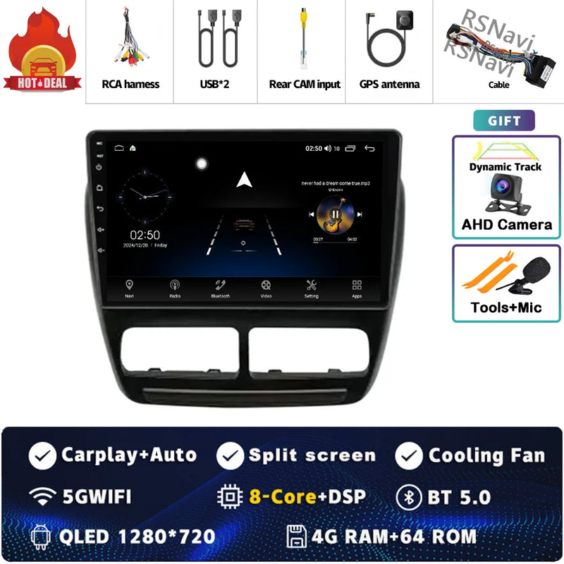 Autoradio CarPlay Fiat Doblo (2010-2015) – Écran 9 pouces sans fil, jusqu'à 16 Go + 512 Go, vue 25