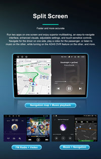 Autoradio CarPlay Citroën C2 et C3 (2001-2010) – Écran QLED 9 pouces, jusqu'à 12 Go + 256 Go, vue 22