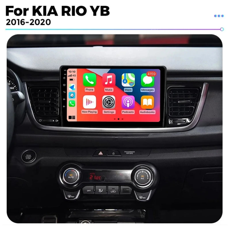 Autoradio CarPlay Kia Rio YB et Stonic (2016-2020) – Écran 9 pouces, jusqu'à 16 Go + 512 Go, vue 2