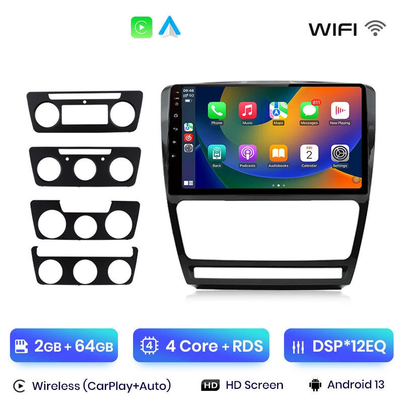 CARPLAY SKODA OCTAVIA 2 (2008-2013) K3