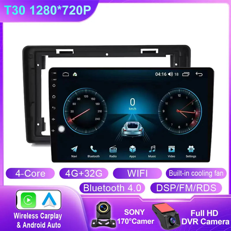 Autoradio CarPlay Citroën C2 et C3 (2001-2010) – Écran QLED 9 pouces, jusqu'à 12 Go + 256 Go, vue 37
