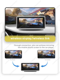 Écran CarPlay Portable Universel – 6,86 ou 10,26 Pouces, Sans Fil, FM et AUX, vue 17