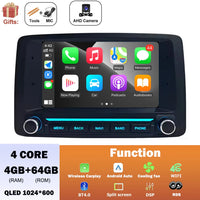 Autoradio CarPlay Fiat Panda (2003-2012) – Écran QLED 7 pouces, jusqu'à 8 Go + 256 Go, vue 11