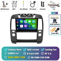 Autoradio CarPlay Nissan Navara D40 (2004-2010) – Écran 9 pouces, Android 16, vue 39