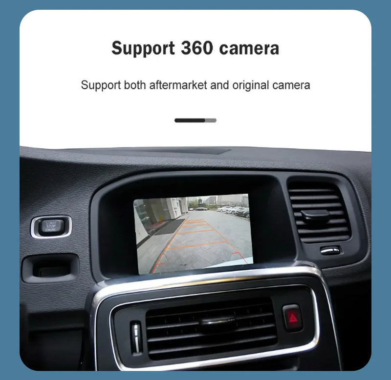Boîtier CarPlay Volvo S60, V40, V60 et XC60 (2015-2018) – Écran d'origine conservé, sans fil, vue 18