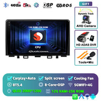Autoradio CarPlay Kia Rio YB et Stonic (2016-2020) – Écran 9 pouces, jusqu'à 16 Go + 512 Go, vue 48
