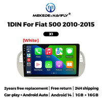 Autoradio CarPlay Fiat 500 (2010-2015) – Écran 9 pouces IPS, Android 14, jusqu'à 2 Go + 32 Go, vue 45