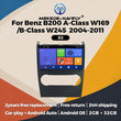 Autoradio CarPlay Mercedes Classe A W169 et Classe B W245 (2004-2011) – Écran 9 pouces, sans fil