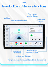 Autoradio CarPlay Fiat 500 (2007-2015) – Écran 7 pouces, 8 cœurs, jusqu'à 8 Go + 128 Go, vue 30
