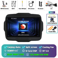 Autoradio CarPlay Jeep Renegade (2016-2020) – Écran 9 pouces, jusqu'à 16 Go + 512 Go, vue 43