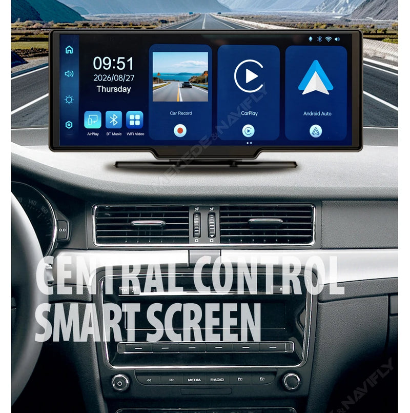 Écran CarPlay Portable Universel – 6,86 ou 10,26 Pouces, Sans Fil, FM et AUX, vue 23