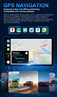 Autoradio CarPlay Volkswagen Polo 4 (2004-2009) – Écran 9 pouces, cadre noir ou argent, vue 12