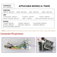 Autoradio CarPlay Jeep, Chrysler et Dodge (2005-2015) – Écran 7 pouces, jusqu'à 8 Go + 128 Go, vue 3