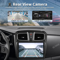 Autoradio CarPlay Dacia Sandero et Logan 2 (2014-2019) – Écran 9 pouces, jusqu'à 12 Go + 256 Go, vue 2