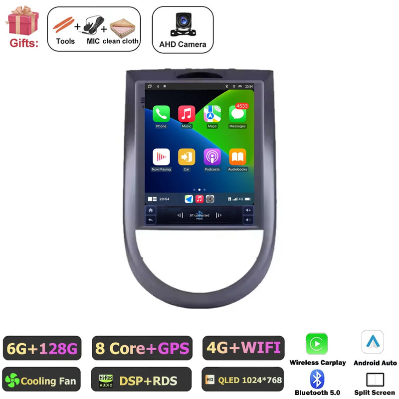 Autoradio CarPlay Kia Soul (2010-2013) – Écran vertical 9,7 pouces, jusqu'à 8 Go + 256 Go, vue 42