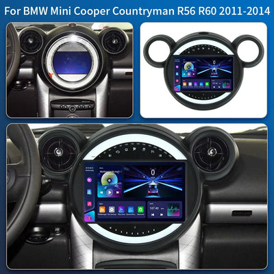 Autoradio Android CarPlay pour MINI Cooper R56 R60 (2006-2015)