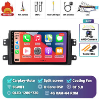 Autoradio CarPlay Suzuki SX4 (2006-2013) – Écran 9 pouces sans fil, jusqu'à 12 Go + 256 Go, vue 43