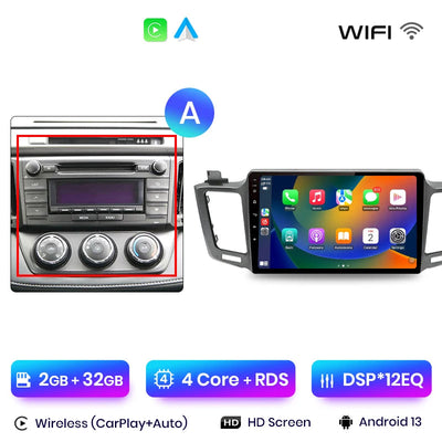 CARPLAY TOYOTA RAV 4 (2012-2018) A2